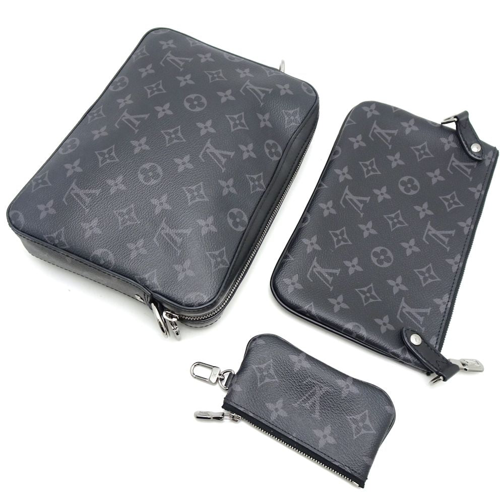 Louis Vuitton Eclipse Reverse Trio Messenger Crossbody Shoulder