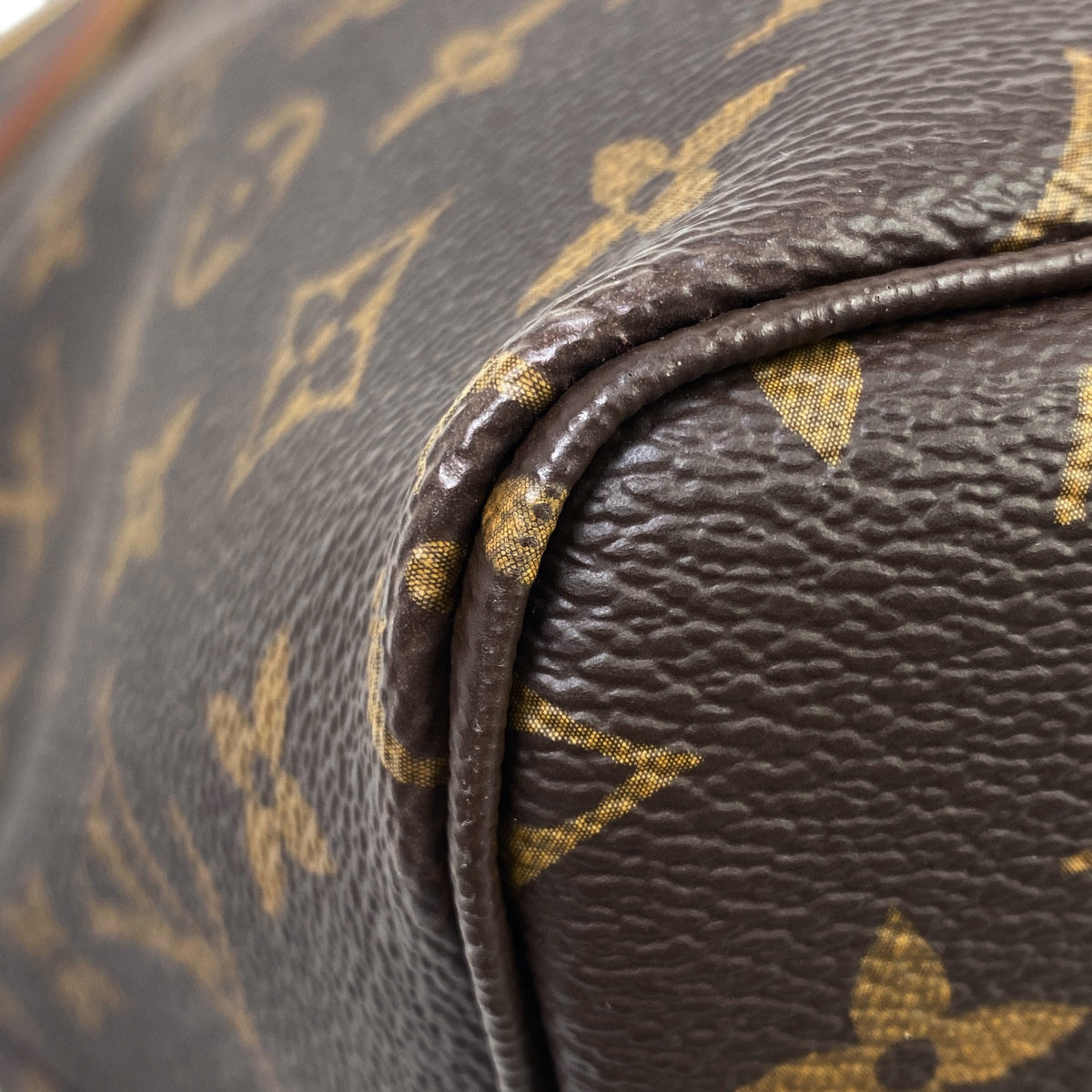 Louis Vuitton Neverfull GM Handbag Tote Monogram Pivoine Pink Brown
