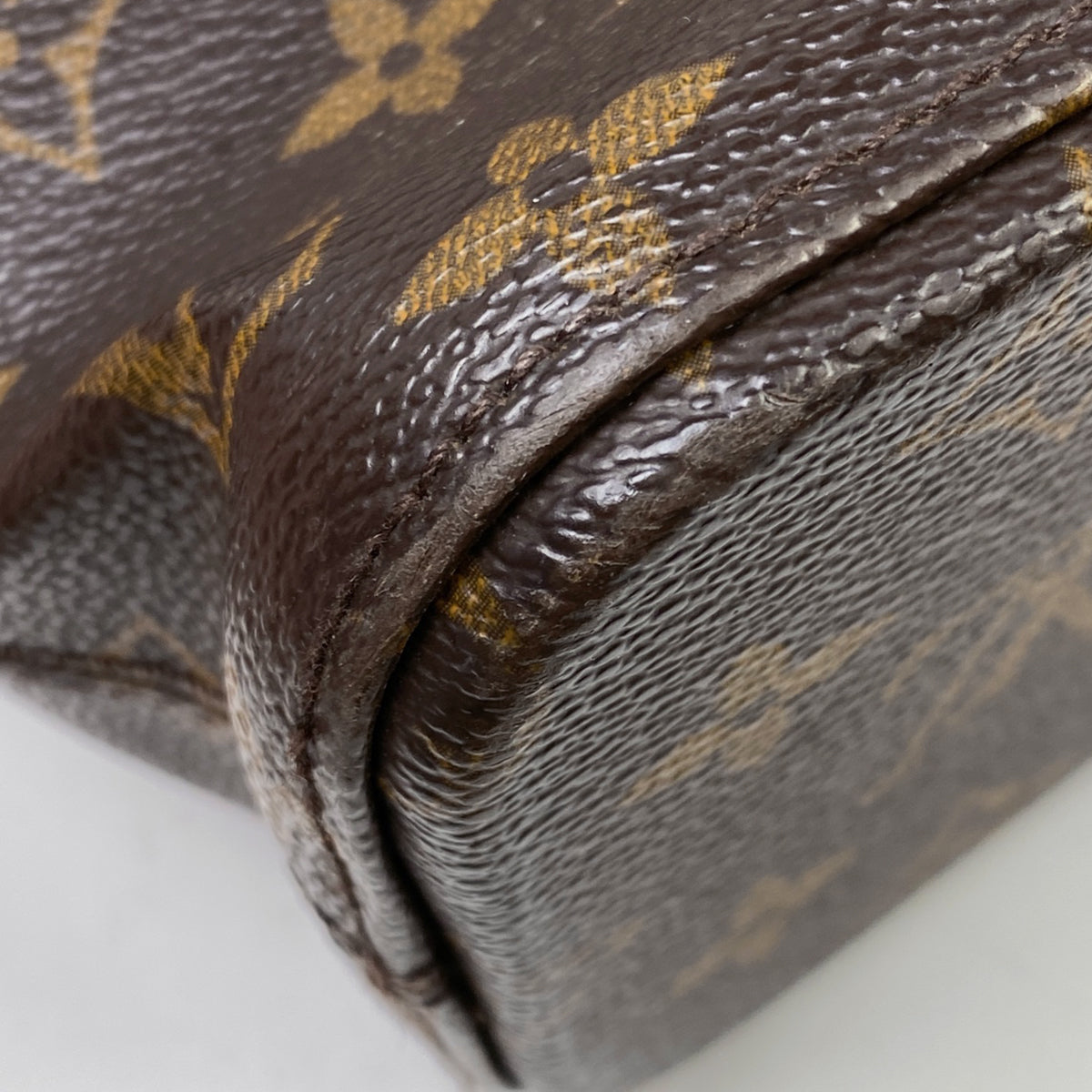 Louis Vuitton Luco Shoulder Bag Shawl Tote Monogram Brown