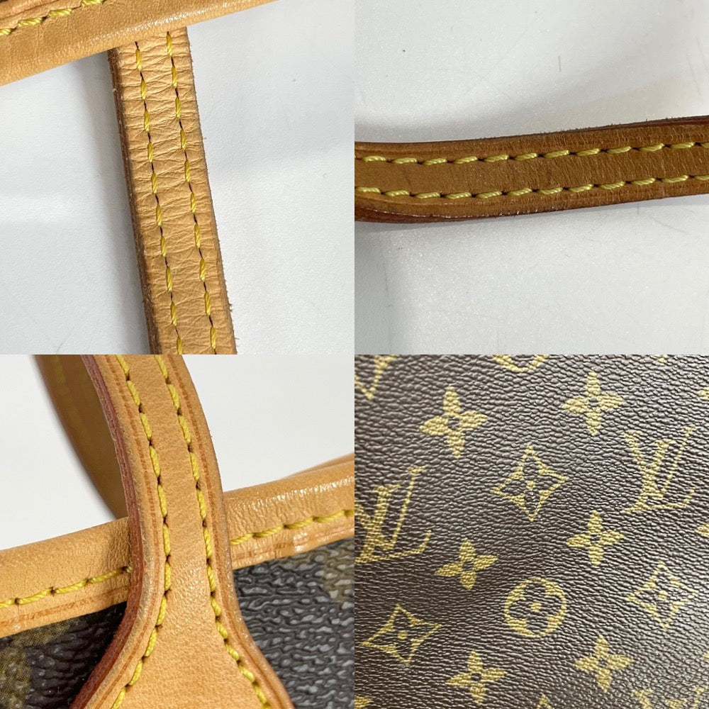 Louis Vuitton Tote Bag Monogram Neverfull MM Handbag Brown