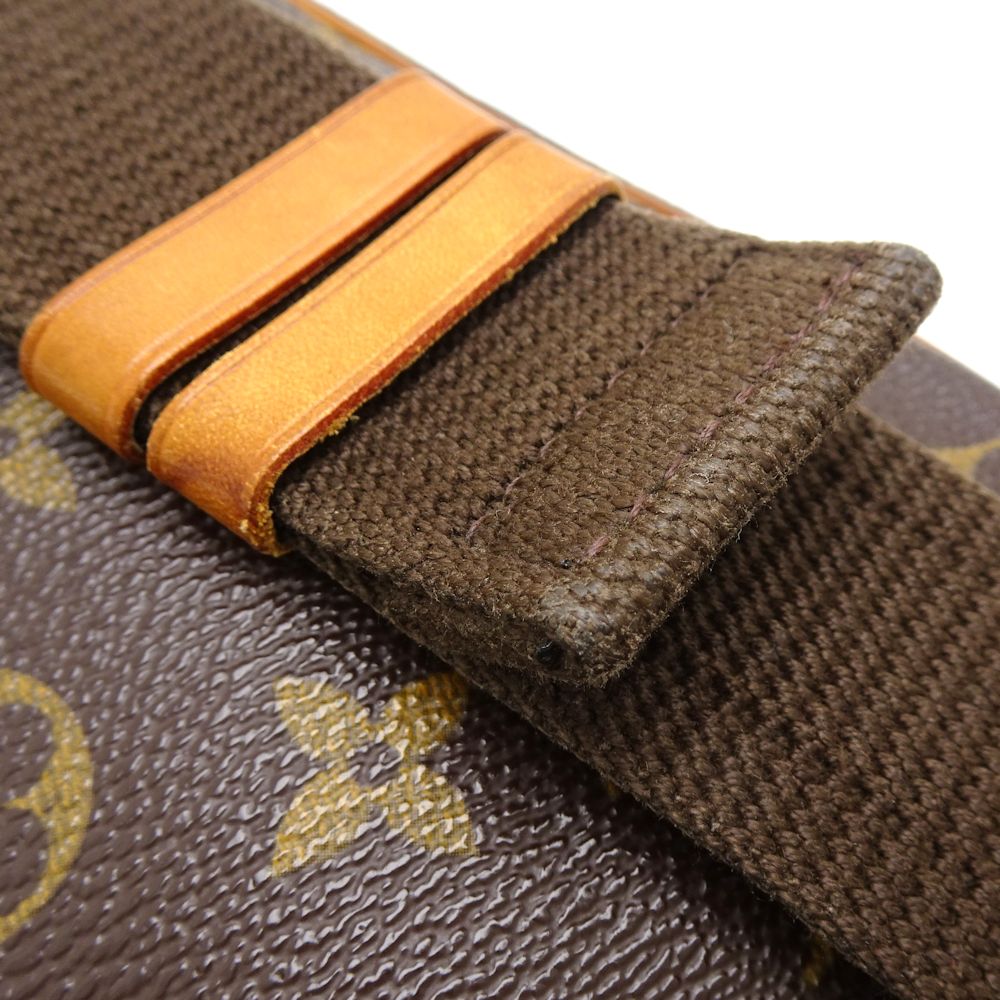 Louis Vuitton  Monogram Pochette Ganju Brown Body Bag