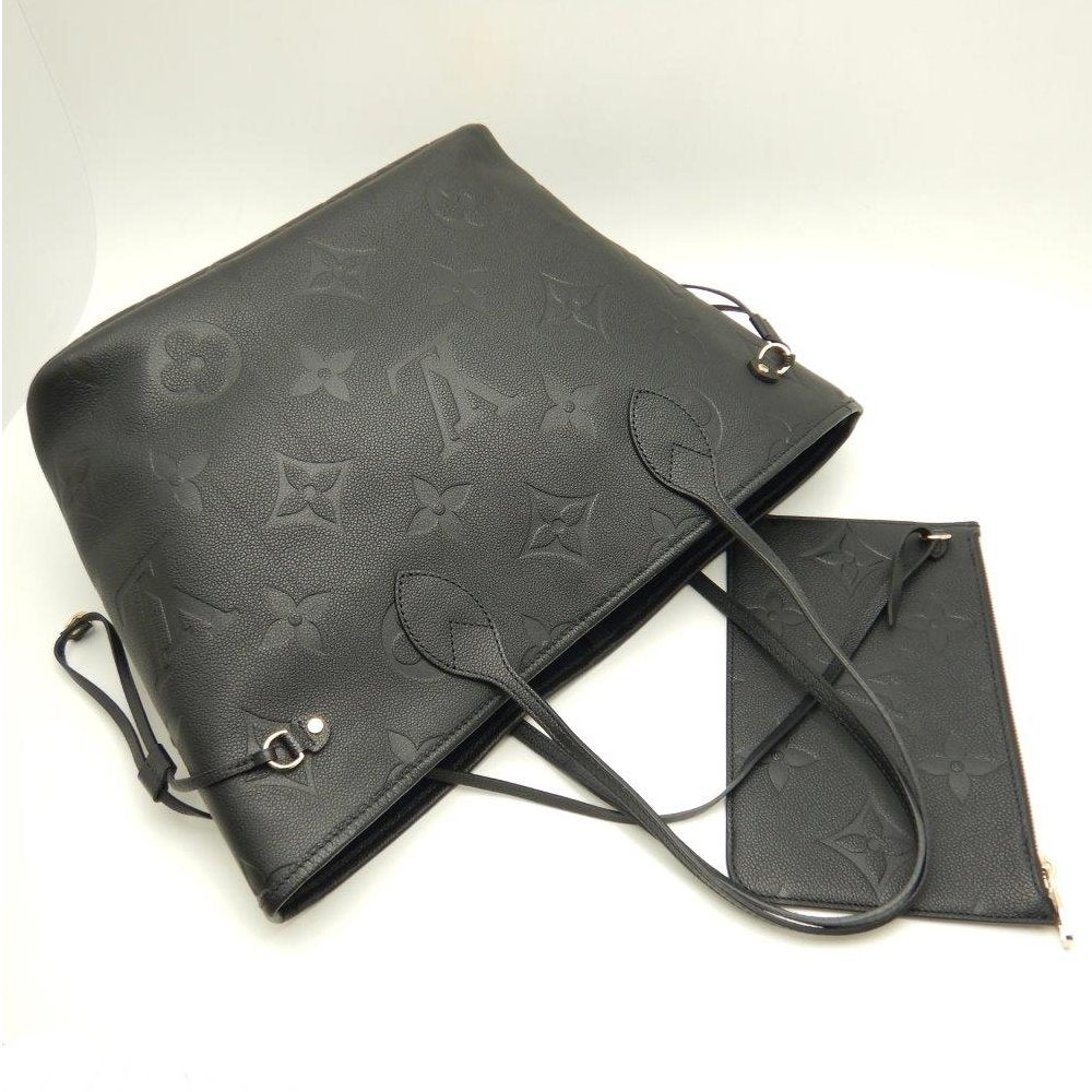 Louis Vuitton  Emplant Neverfull MM Noir Tote Bag Black