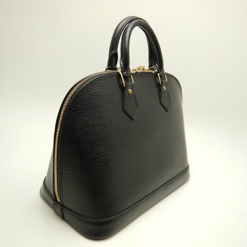 Louis Vuitton Epi Alma Noir Handbag Black