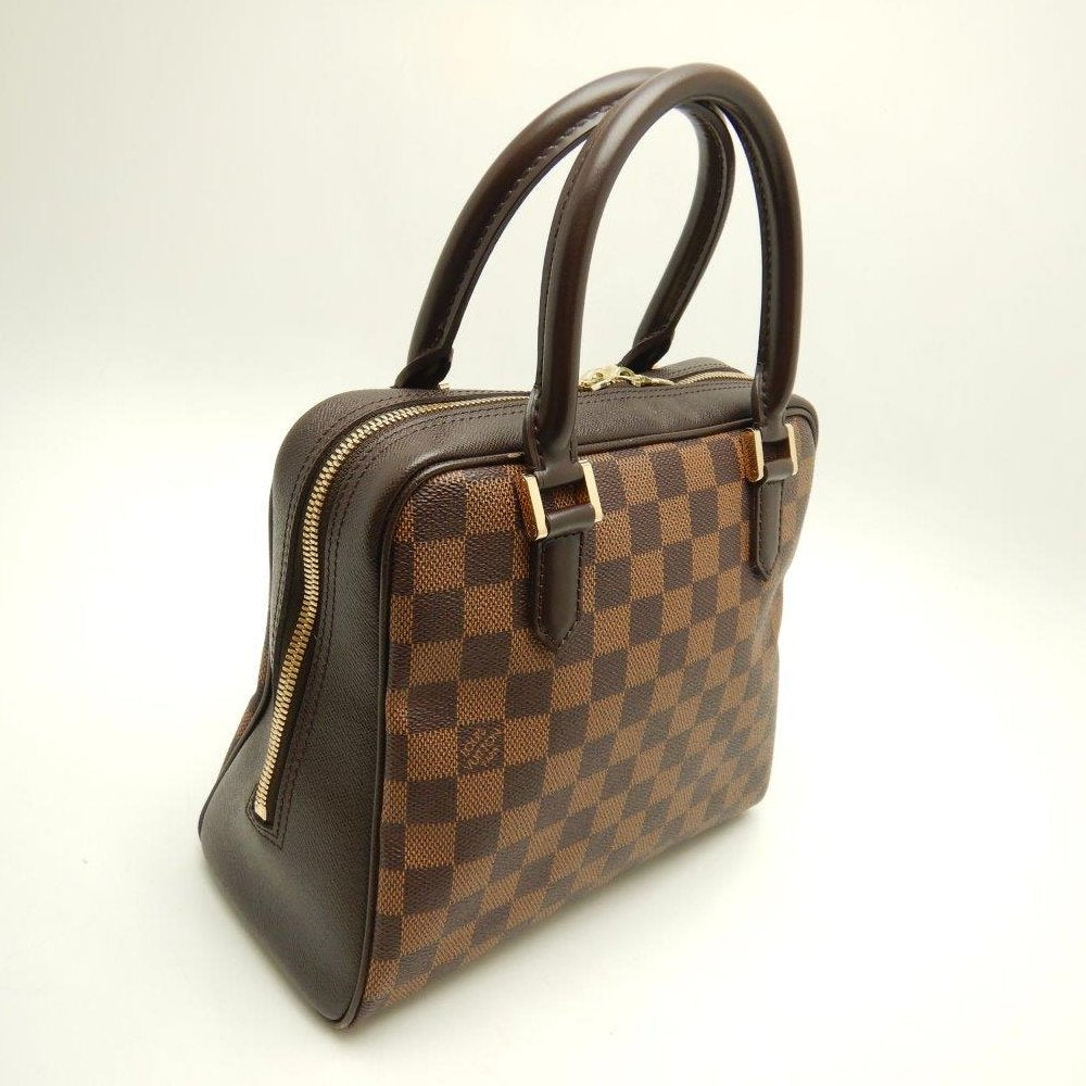 Louis Vuitton Damier Brera Ebene Handbag Brown