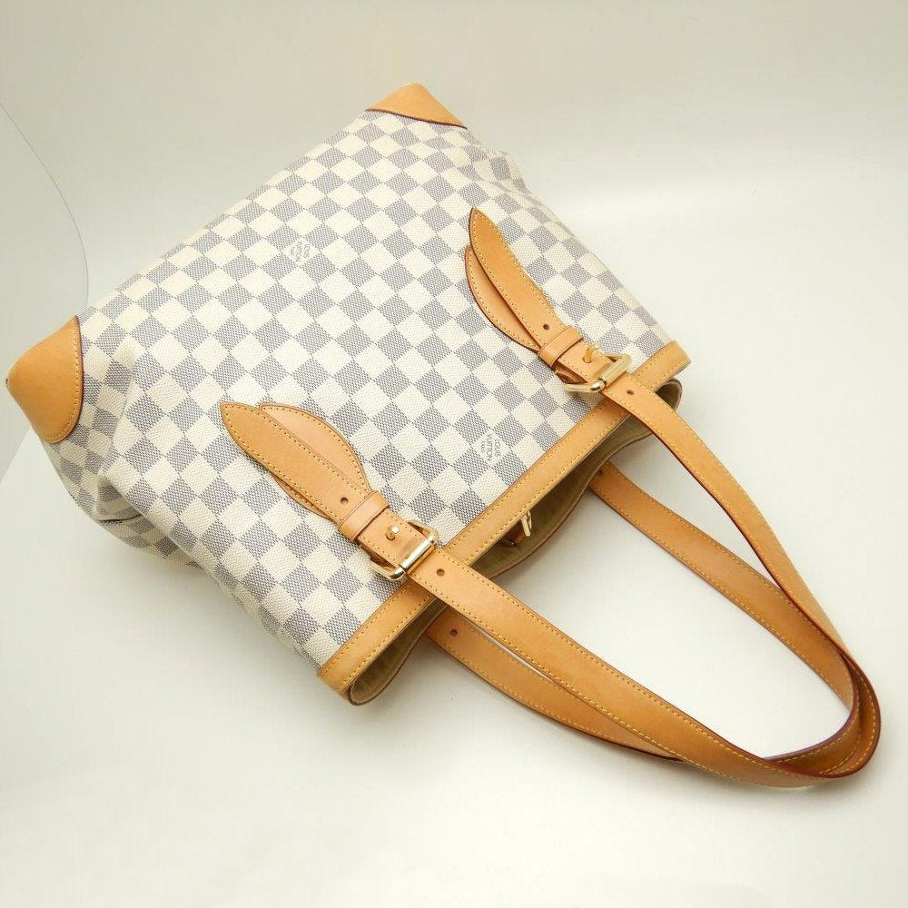Louis Vuitton Damier Azur Hampstead MM Tote Bag