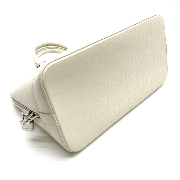 Louis Vuitton Alma Epi Yvoire Handbag White