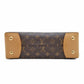 Louis Vuitton Wilshire PM Hand Bag Monogram Canvas Brown Gold Hardware