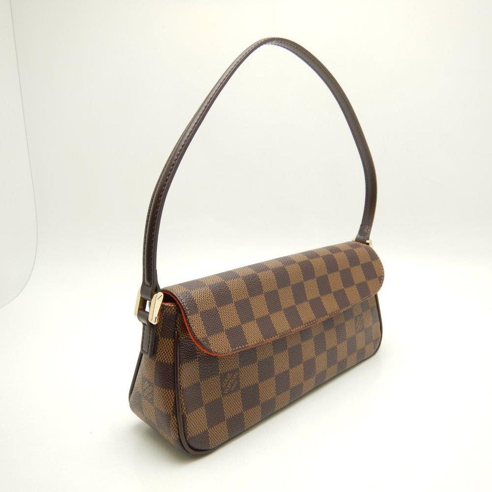Louis Vuitton  Damier Recoleta Ebene Handbag Brown