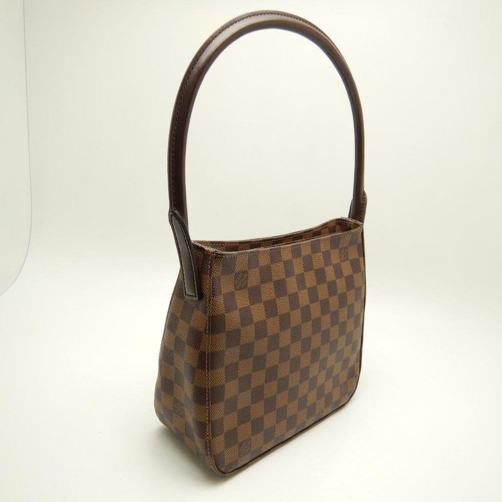 Louis Vuitton Damier Looping MM Ebene  Shoulder Brown