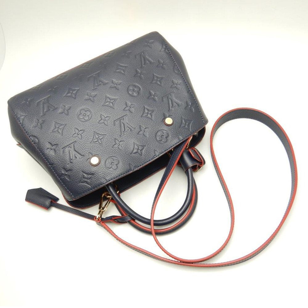 Louis Vuitton  Emplant Montaigne BM Marine Rouge 2way Bag