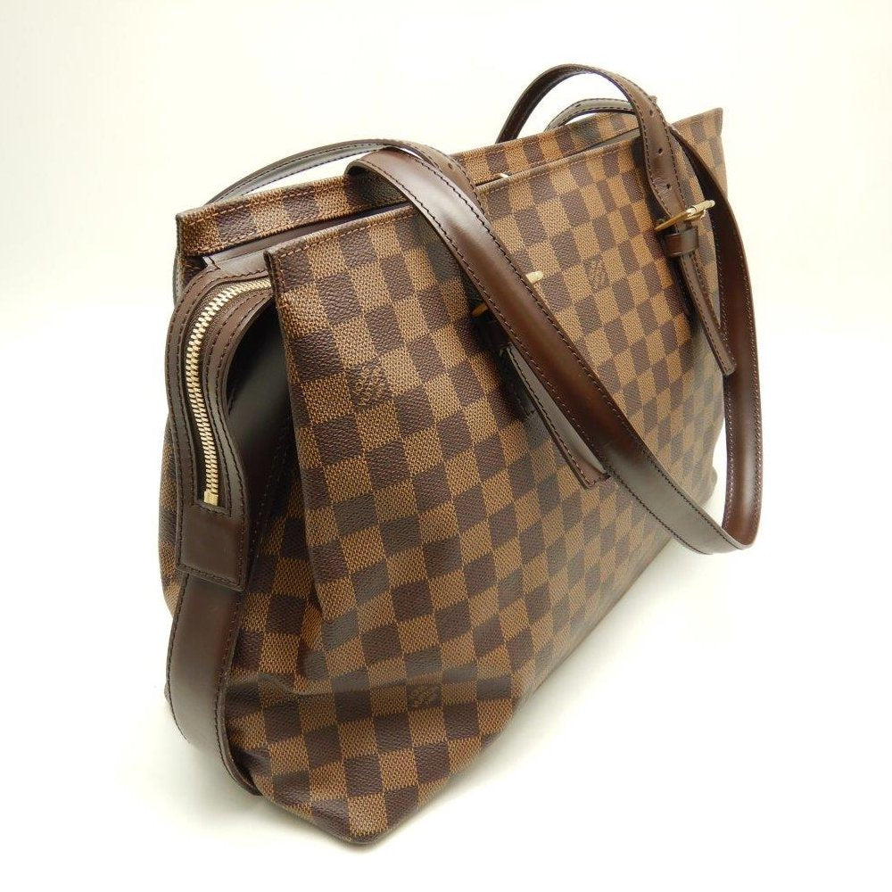 Louis Vuitton Damier Chelsea Ebene Tote Bag
