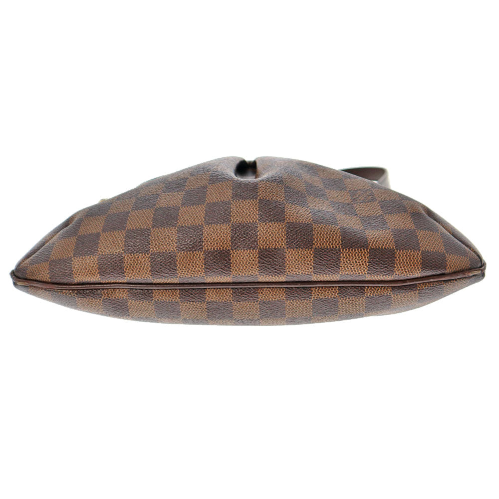 Louis Vuitton Diagonal Shoulder Bag Bloomsbury PM Damier Ebene Canvas Brown