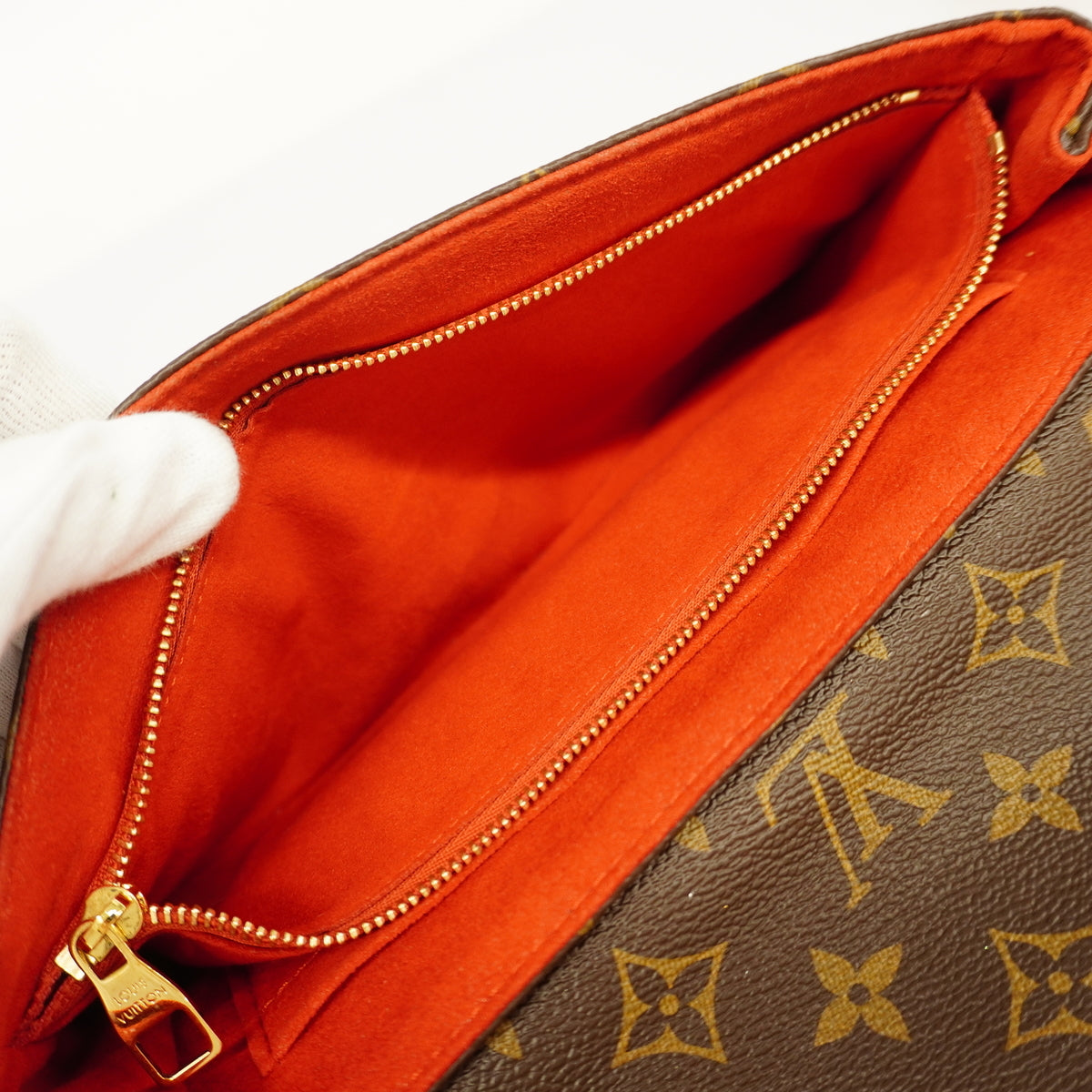 Louis Vuitton Saint Placide Shoulder Bag Monogram Red