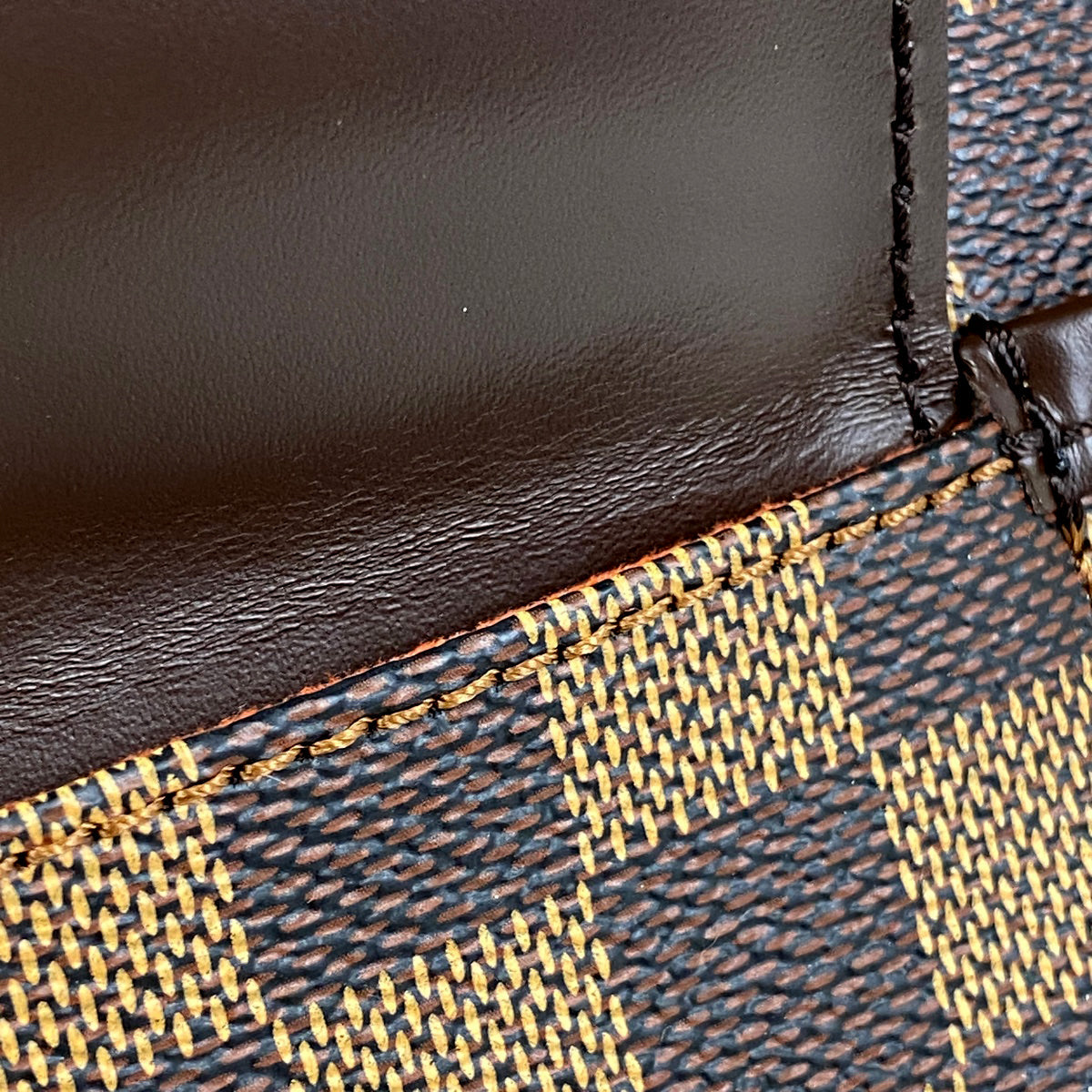 Louis Vuitton Aubagne Shoulder Bag Damier Brown
