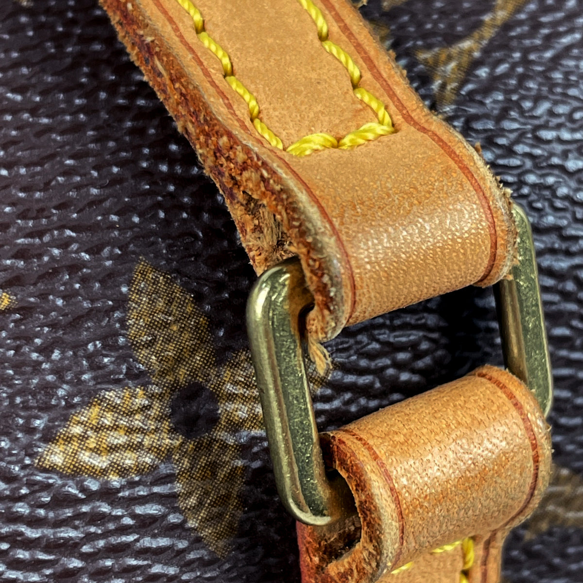 Louis Vuitton Papillon 26 Cylindrical Handbag Monogram Brown
