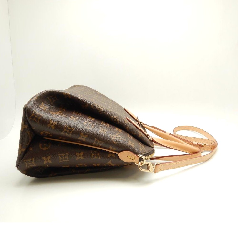Louis Vuitton Monogram Rivory MM Brown 2way Tote Bag