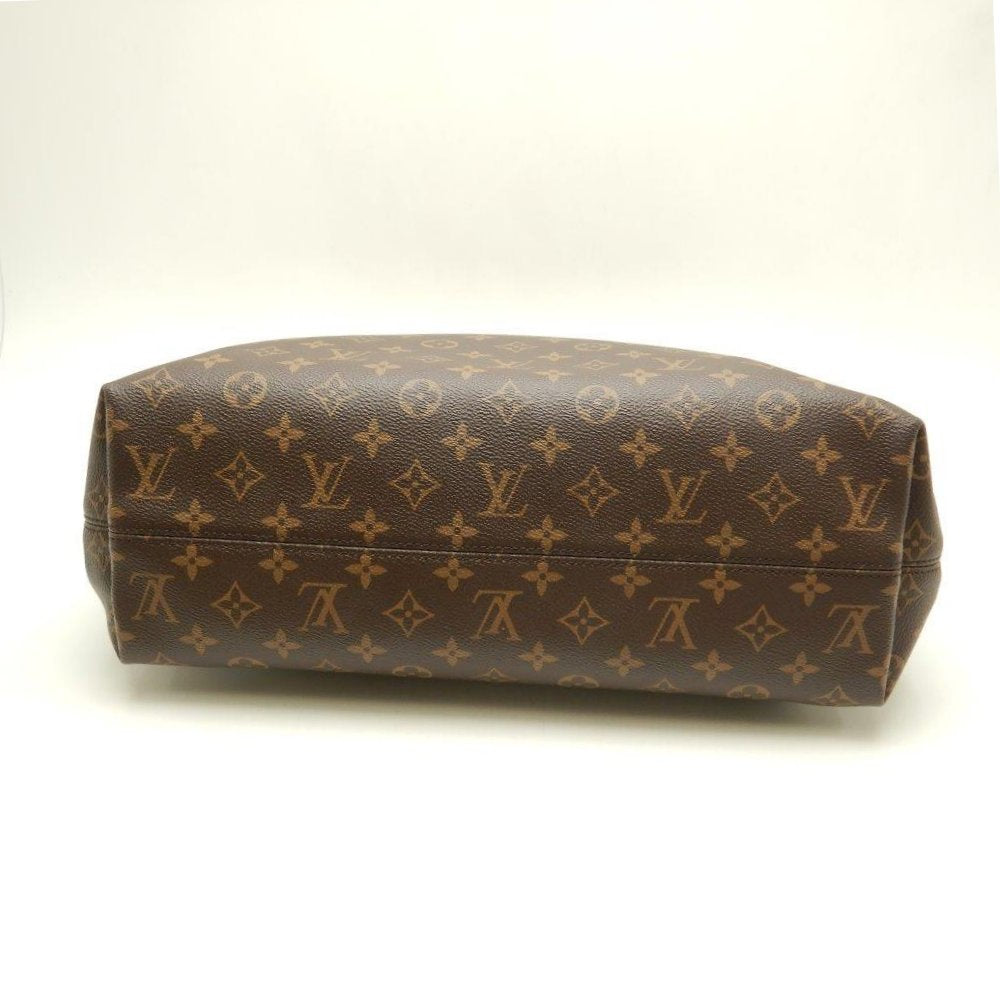 Louis Vuitton Monogram Graceful MM Brown Shoulder Bag