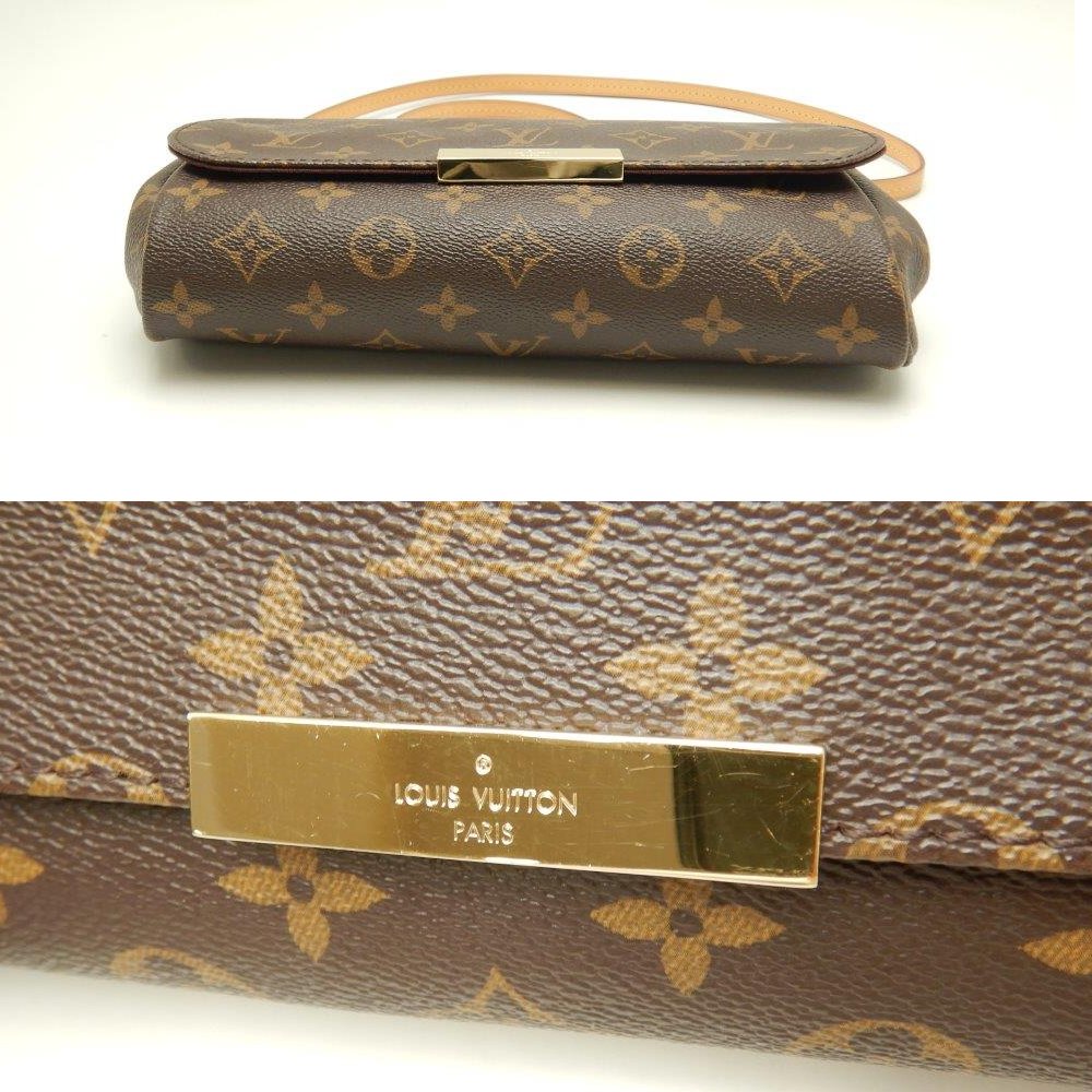 Louis Vuitton Monogram Favorite PM Brown 2way Bag