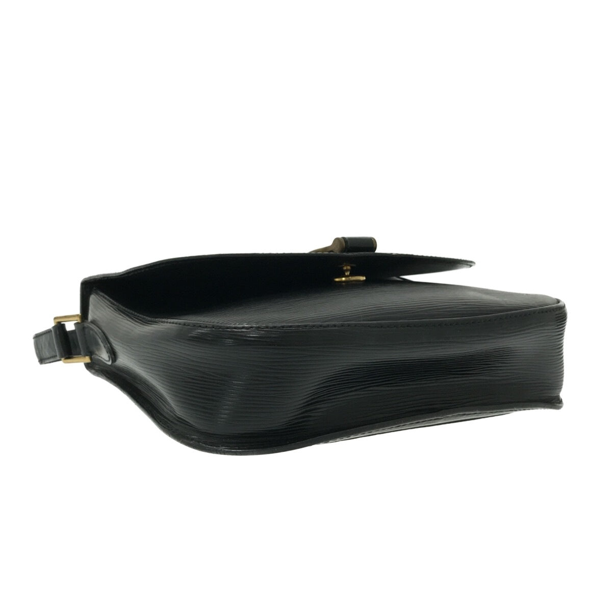 Louis Vuitton Saint Cloud Shoulder Bag Noir Leather