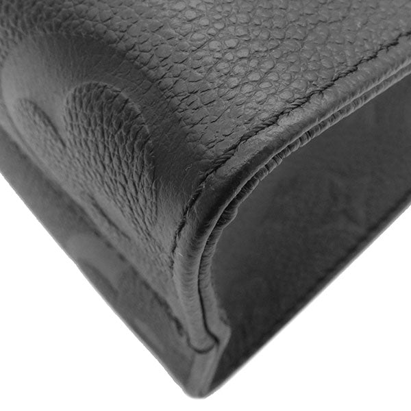 Louis Vuitton 2way Bag On The Go PM Noir Black Monogram