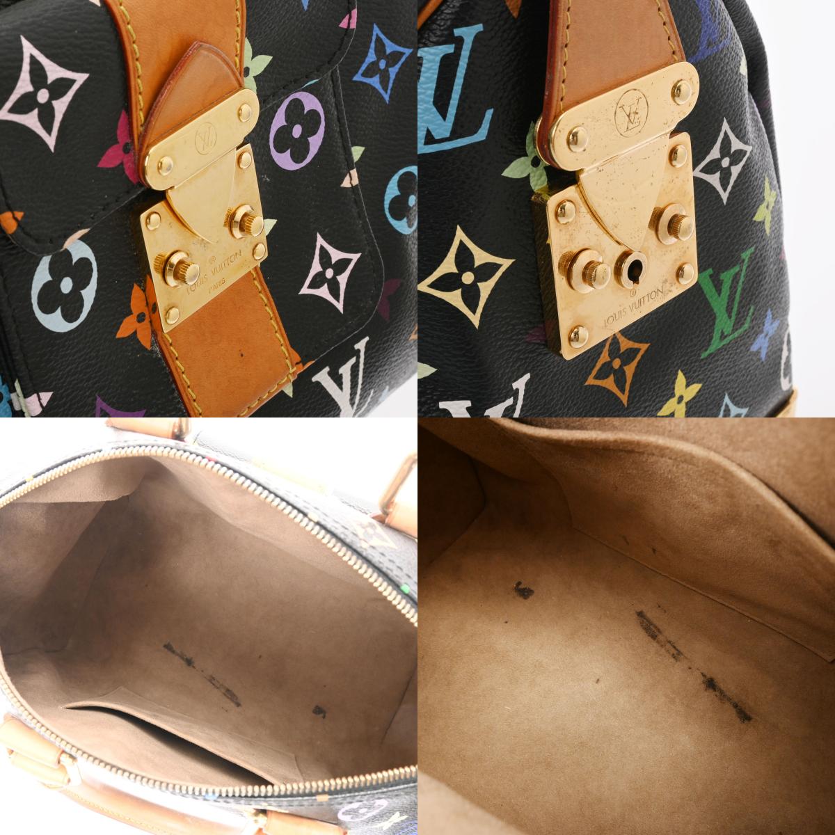 Louis Vuitton Multicolor Speedy 30 Noir Monogram