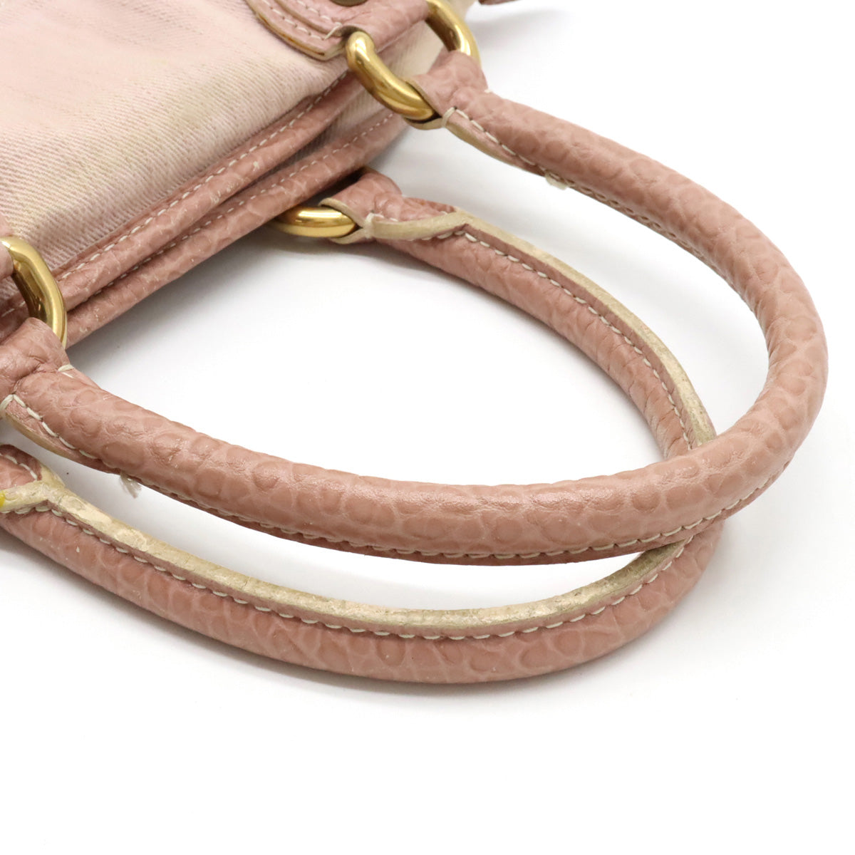 Louis Vuitton Monogram Denim Neocabby MM Tote Shoulder Bag Pink
