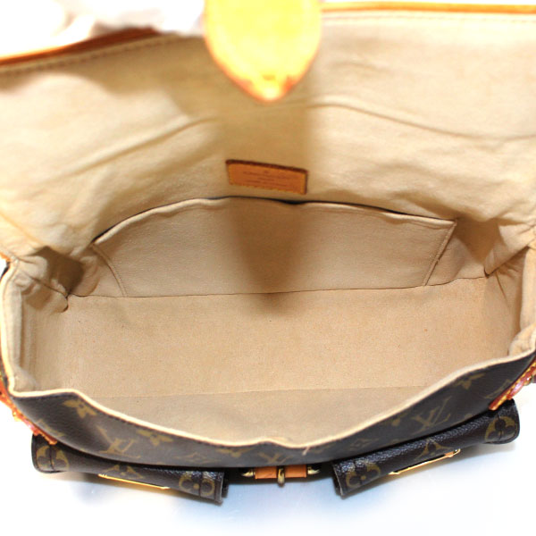 Louis Vuitton Monogram Hudson PM Shoulder Bag Brown