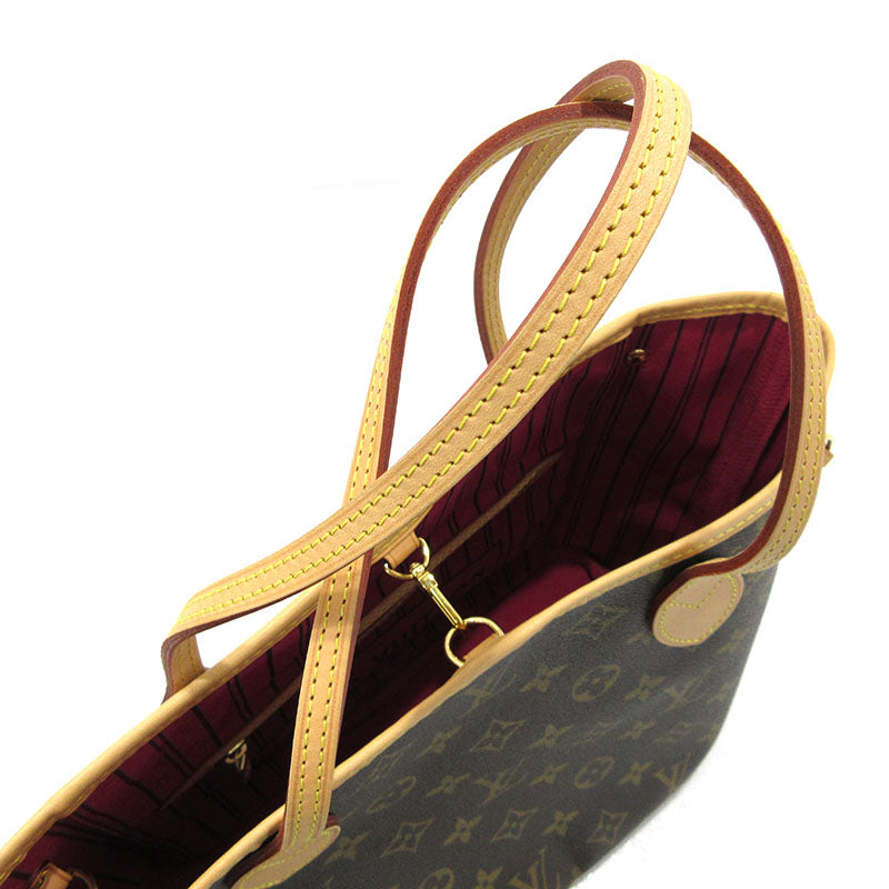 Louis Vuitton Monogram Neverfull PM Tote Bag M41245 Brown
