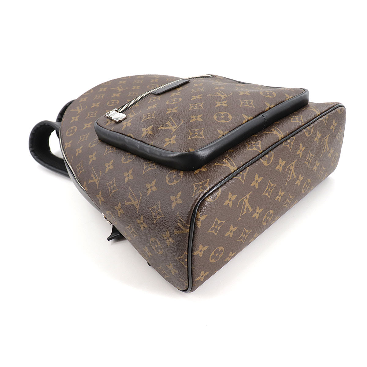 Louis Vuitton Monogram Macassar Josh NV Backpack Rucksack Brown Black