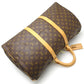 Louis Vuitton  Monogram Keepall 50 Brown Boston Bag