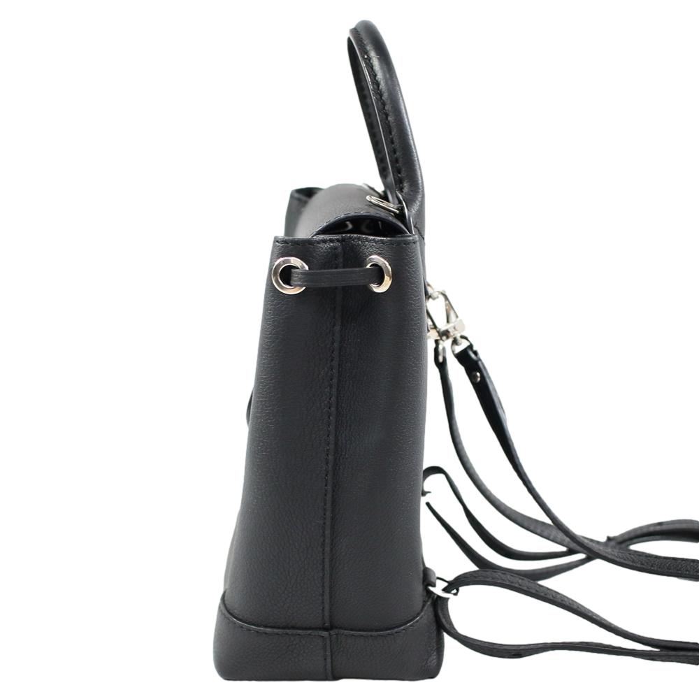 Louis Vuitton Lockme Backpack Mini Rucksack Leather Black Noir