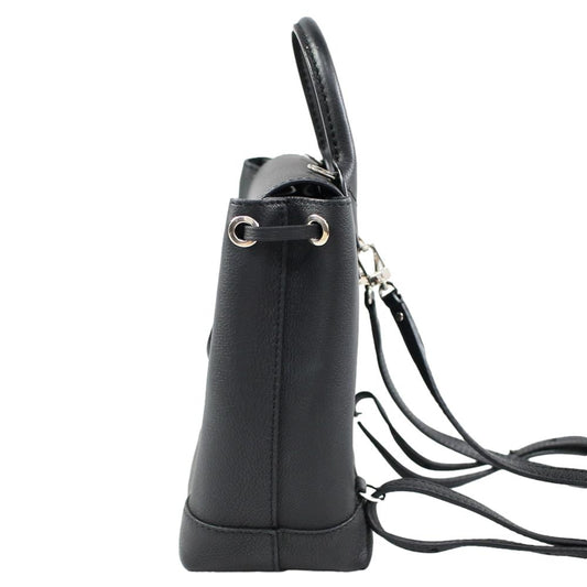 Louis Vuitton Lockme Backpack Mini Rucksack Leather Black Noir