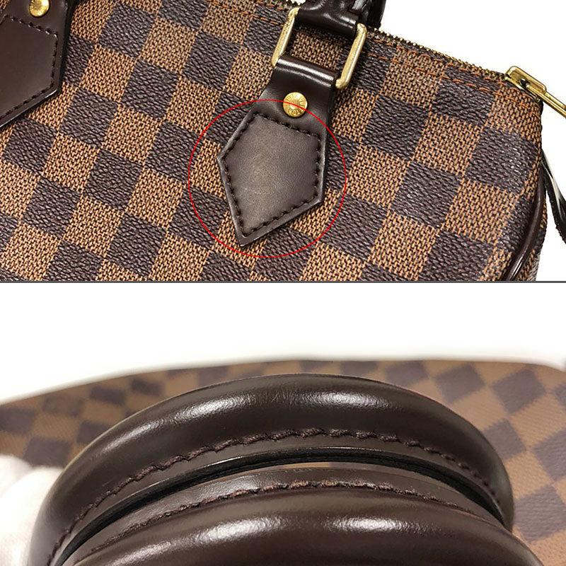 Louis Vuitton LV Speedy 25 Damier Handbag  Storage Bag