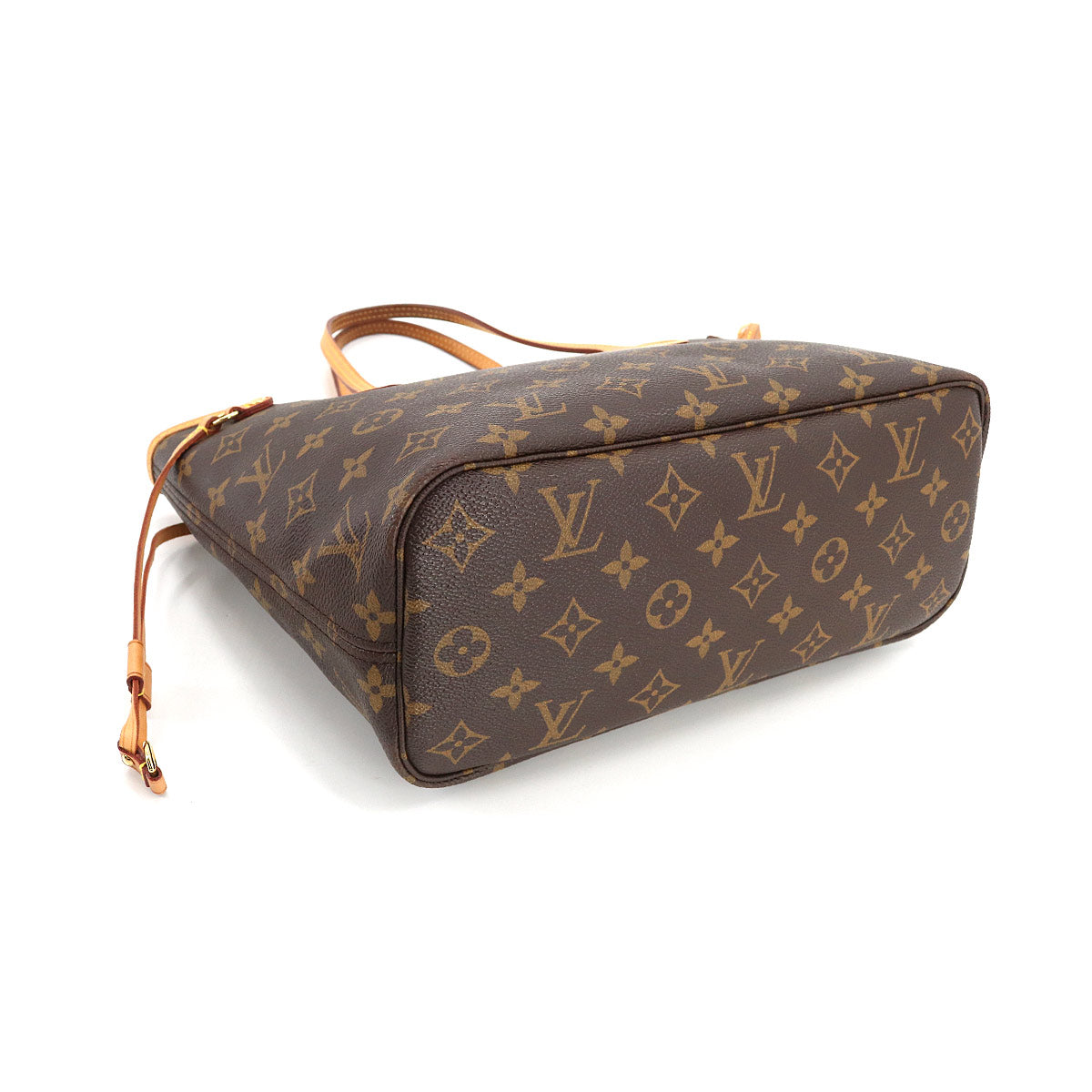 Louis Vuitton Monogram Neverfull PM Tote Bag Brown