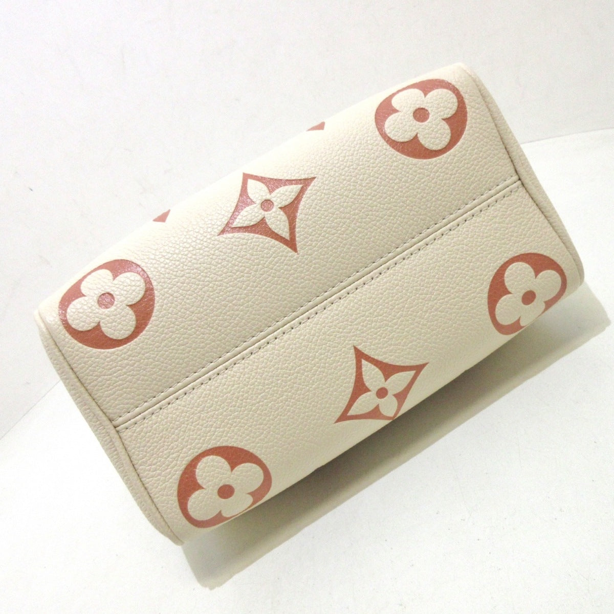 Louis Vuitton Speedy Bandouliere 20 Handbag Creme Rose