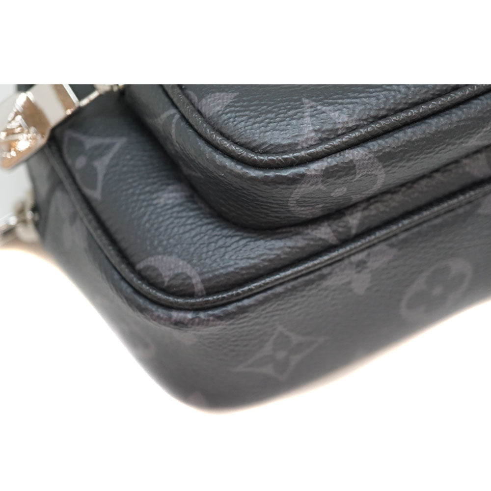 Louis Vuitton Pochette Waist Pouch Shoulder Pouch Black Monogram
