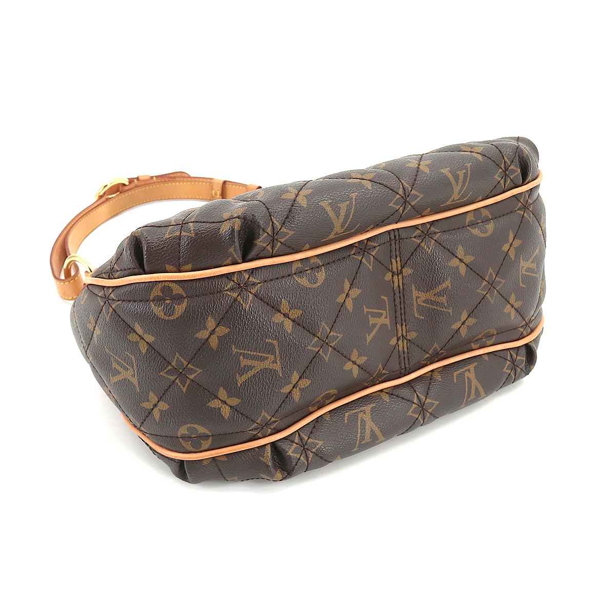 Louis Vuitton Monogram Etoile City Bag PM Shoulder Brown Gold Hardware