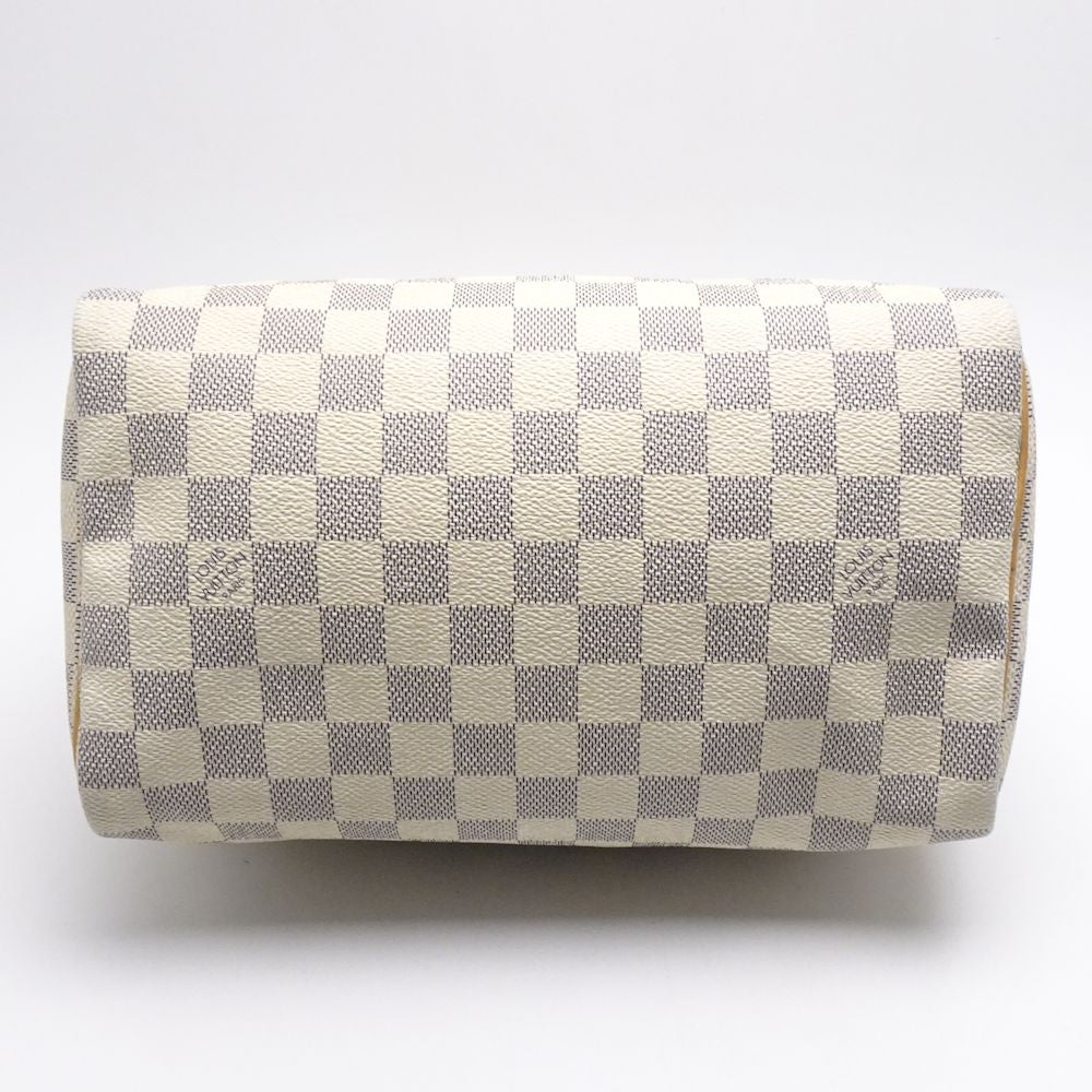 Louis Vuitton Damier Azur Speedy 25 Boston Bag