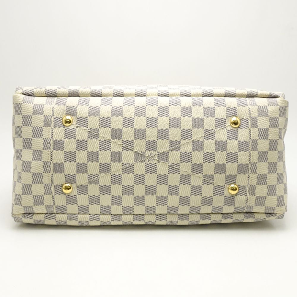 Louis Vuitton Damier Azur Artsy MM Shoulder ToteBag