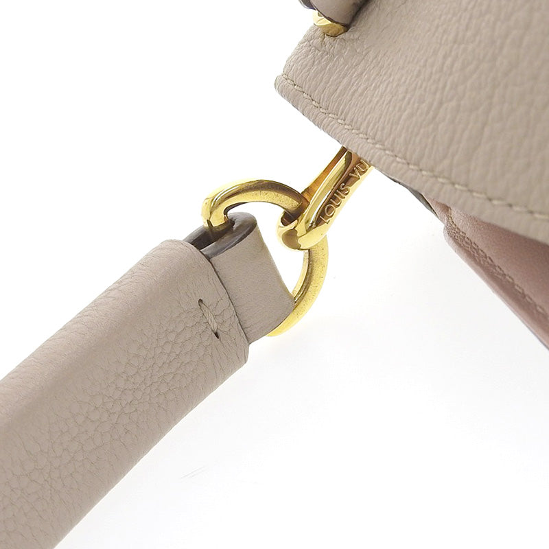 Louis Vuitton Galet Taurillon Leather Tournon Hobo Shoulder Bag