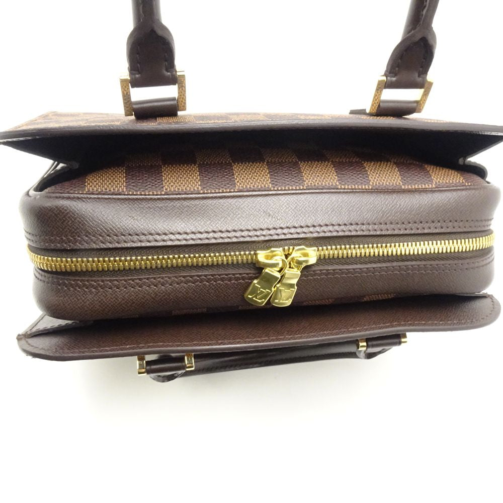 Louis Vuitton  Damier Triana Ebene Handbag