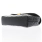 Chanel Flap Bag Black/Gold Hardware Grained Calfskin Women's Shoulder Bag