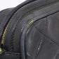 Chanel Matelasse Chain Shoulder Bag Lambskin Fringe Black