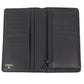 Chanel Bifold Long Wallet Zipper Long Wallet Caviar Skin Black
