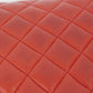 Chanel Chain Shoulder Bag Matelasse Sheepskin Red