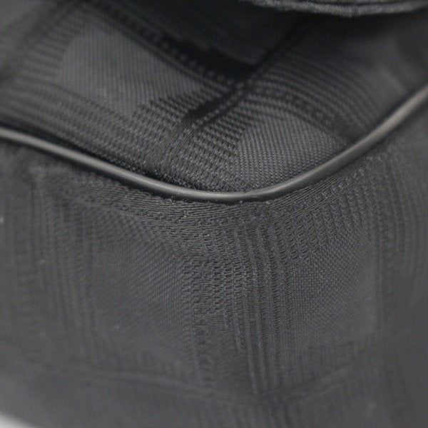 Chanel Travel Line Waist Bag Black Pouch Handbag