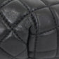 Chanel Matelasse Waist Bag Lambskin Pouch Black