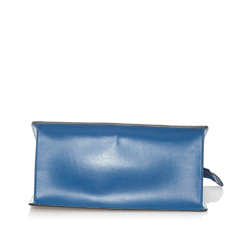 Louis Vuitton Epi Riviera Handbag Toledo Blue Leather