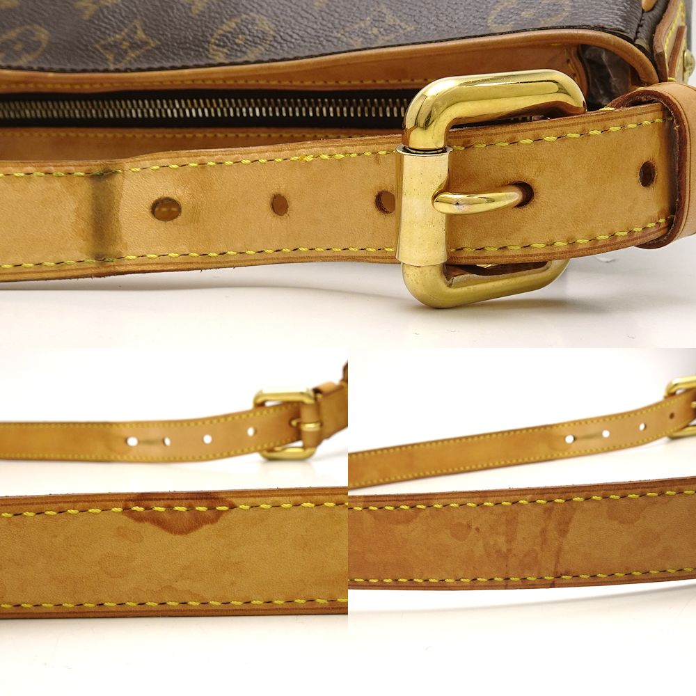 Louis Vuitton Monogram Hudson GM Brown Shoulder Bag