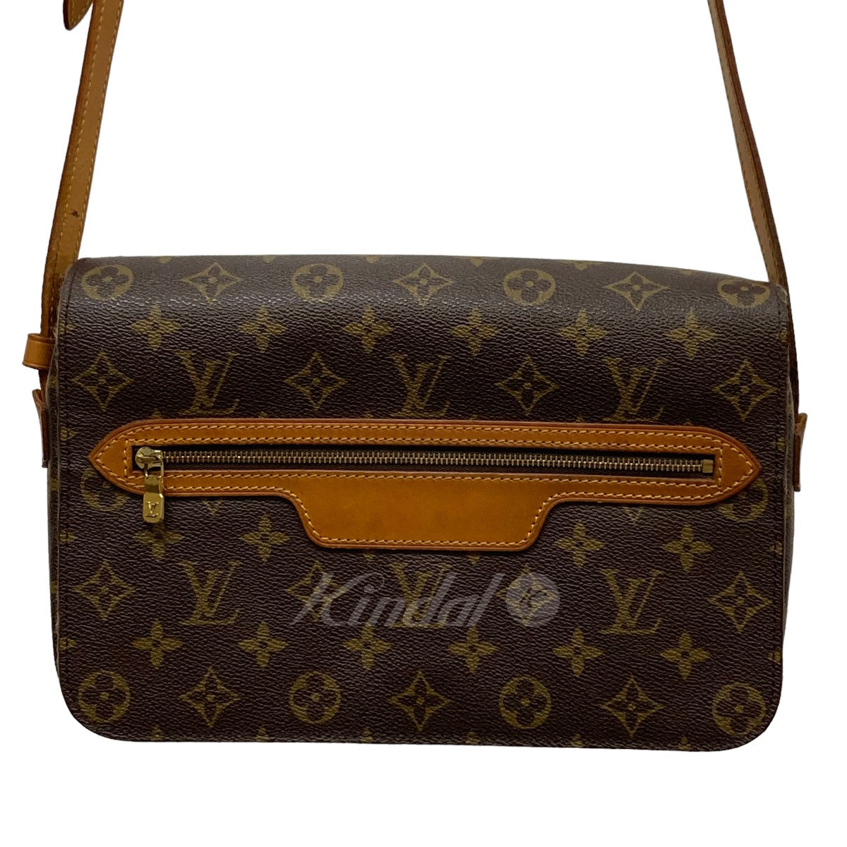 Louis Vuitton Saint Germain 28 Monogram Shoulder Bag Brown